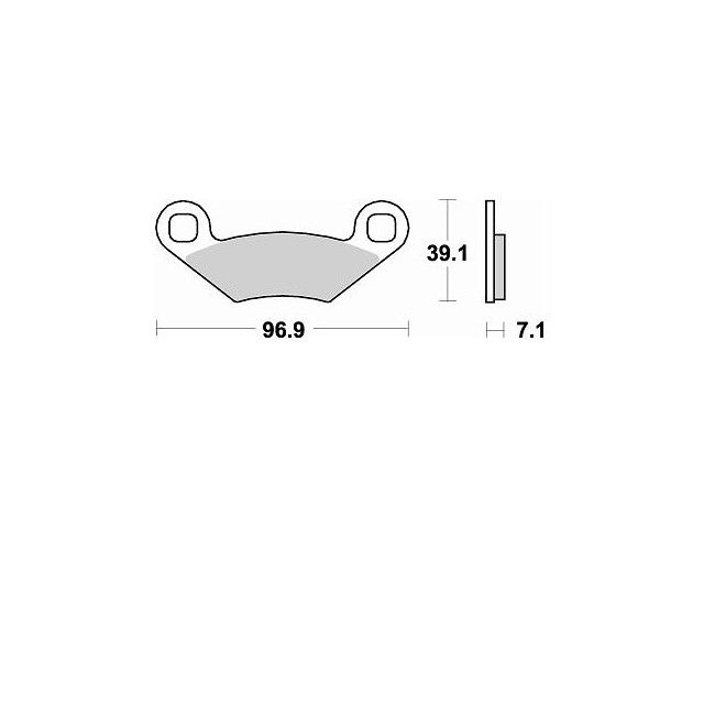 Pastiglia  Braking 857CM44