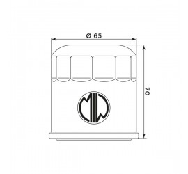 Filtro olio MEIWA HD17004