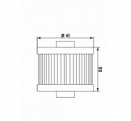 Filtro olio MEIWA P5003