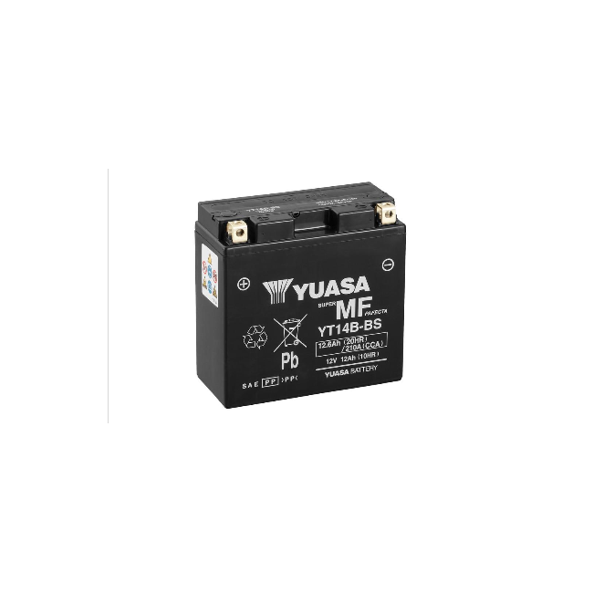 Batteria YUASA YT14B-BS (sigillata attivata)